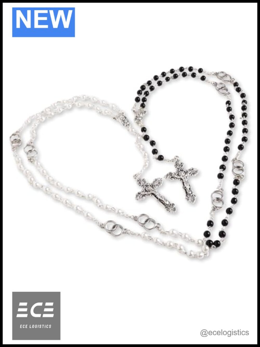 Wedding Rosary Set His Hers Bride Groom Catholic Beads